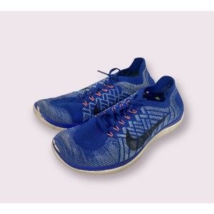 Nike Free 4.0 Flyknit Women's Running Shoes Racer Blue 717076-406 Size 8.5